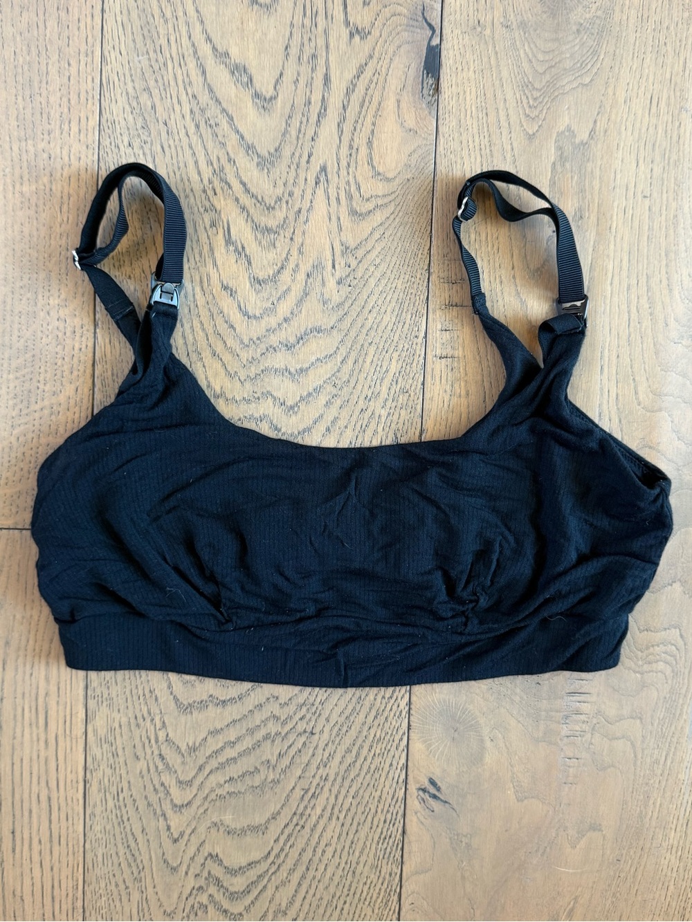 Bodily The Everything Bra Black Nursing Bra Size L